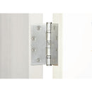 National Satin Chrome Ball-Bearing Hinges