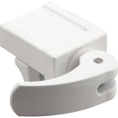 Defender Security White Vinyl Sash Lock (2-Pack)