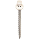 Acorn International 2-1/2 In. Washered White Metal To Wood Screw (250 Ct.)