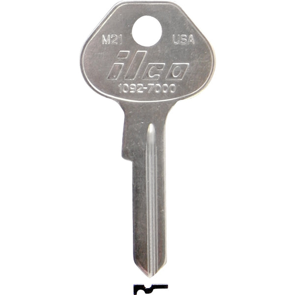 ILCO Master Nickel Plated Padlock Key M21 / 1092-7000 (10-Pack)