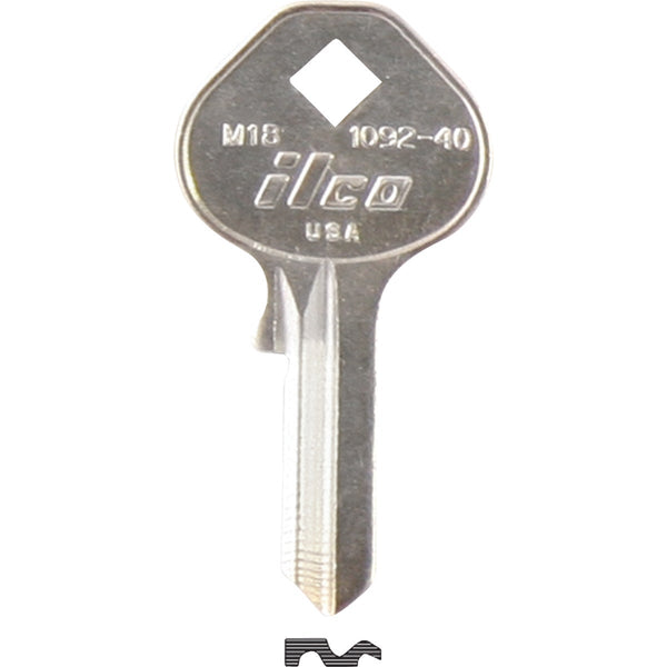 ILCO Master Nickel Plated Padlock Key M18 / 1092-40 (10-Pack)