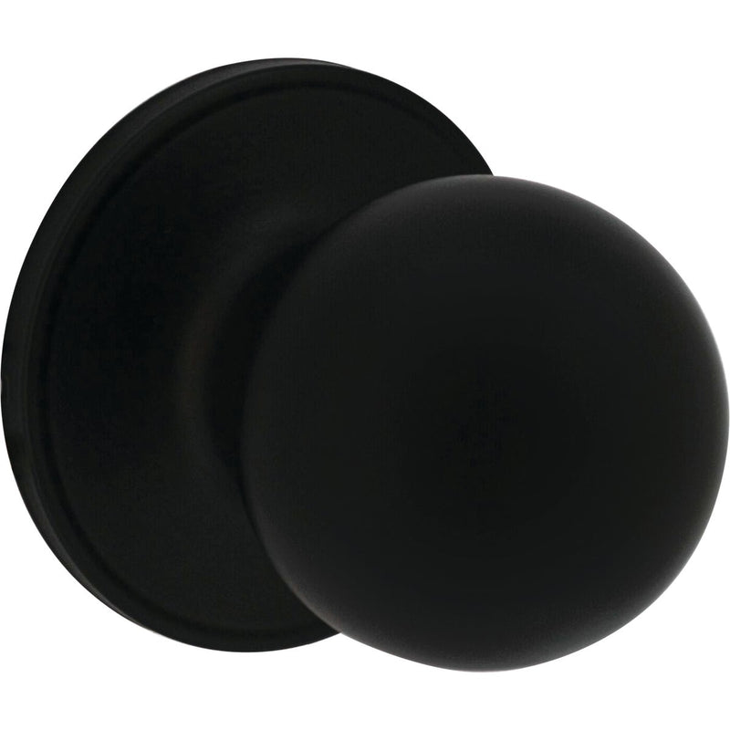 Steel Pro Matte Black Hall & Closet Door Knob