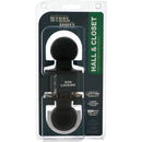 Steel Pro Matte Black Hall & Closet Door Knob