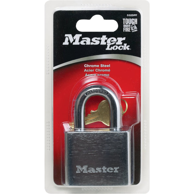 Master Lock 2 In. Solid Steel Keyed Different Padlock