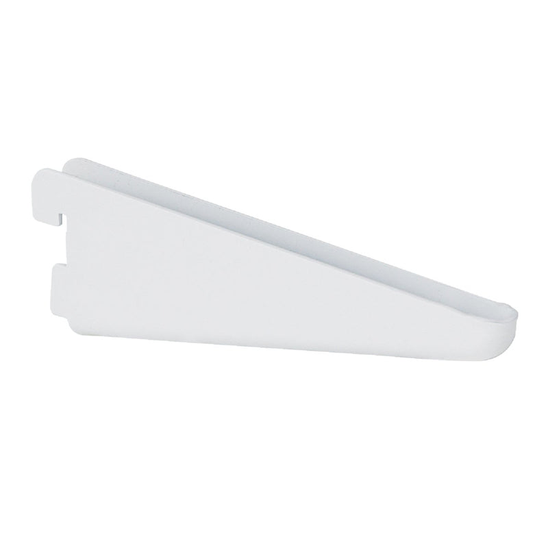 FreedomRail 6-1/2 In. White Twin-Track Shelving Bracket