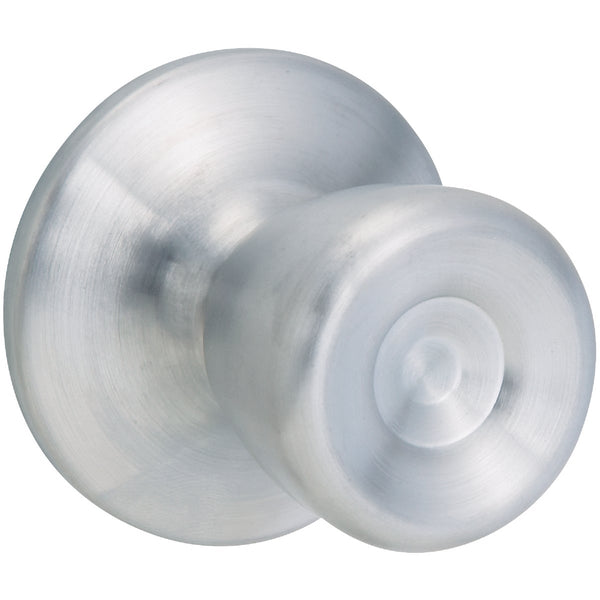 Steel Pro Satin Chrome Hall & Closet Door Knob