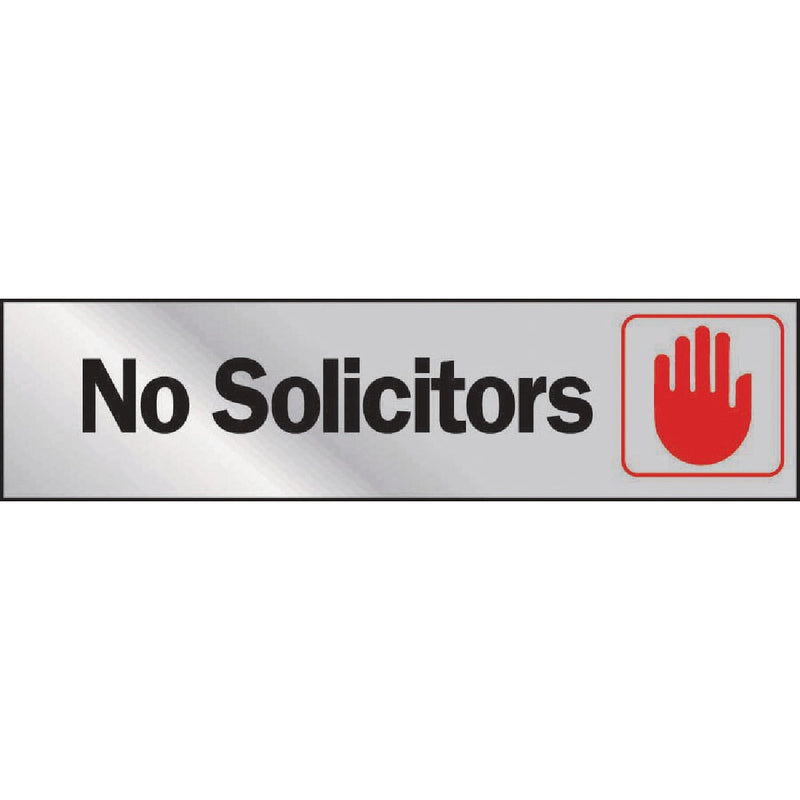 Hy-Ko 2x8 No Solicitors Sign