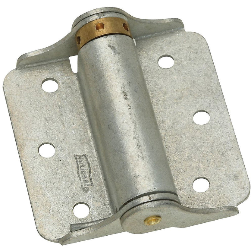 National 3 In. Galvanized Full-Surface Spring Door Hinge (2-Pack)