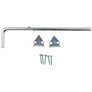 National 12 In. L. x 1/2 In. Dia. Zinc Plated Steel Cane Bolt