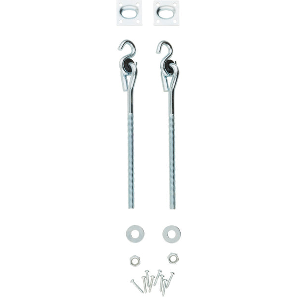 National Zinc Plated with WeatherGuard Steel Bolt Swing Hanger Kit (2-Pack)