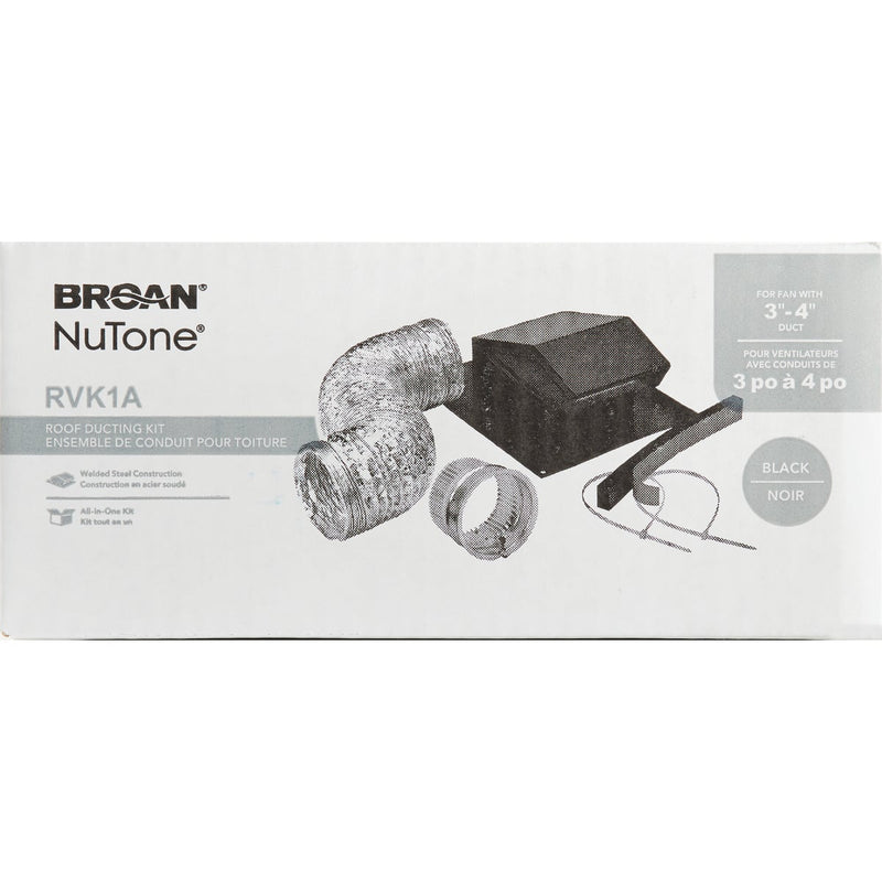 Broan-Nutone 3 In./4 In. Exhaust Fan Roof Vent Kit (7-Piece)