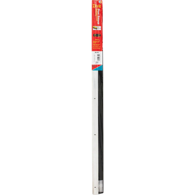 Do it 2 In. W. x 36 In. L. Silver Aluminum Premium Brush Door Sweep