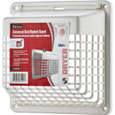 Lambro 4 In. White Plastic Universal Hinged Vent Guard