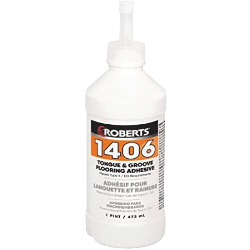 Roberts Tongue and Groove Wood Floor Adhesive, Pt.