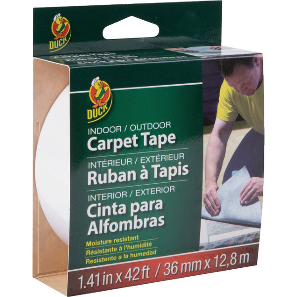 Duck 1.41 In. x 42 Ft. Indoor/Outdoor, Fiberglass Carpet Tape