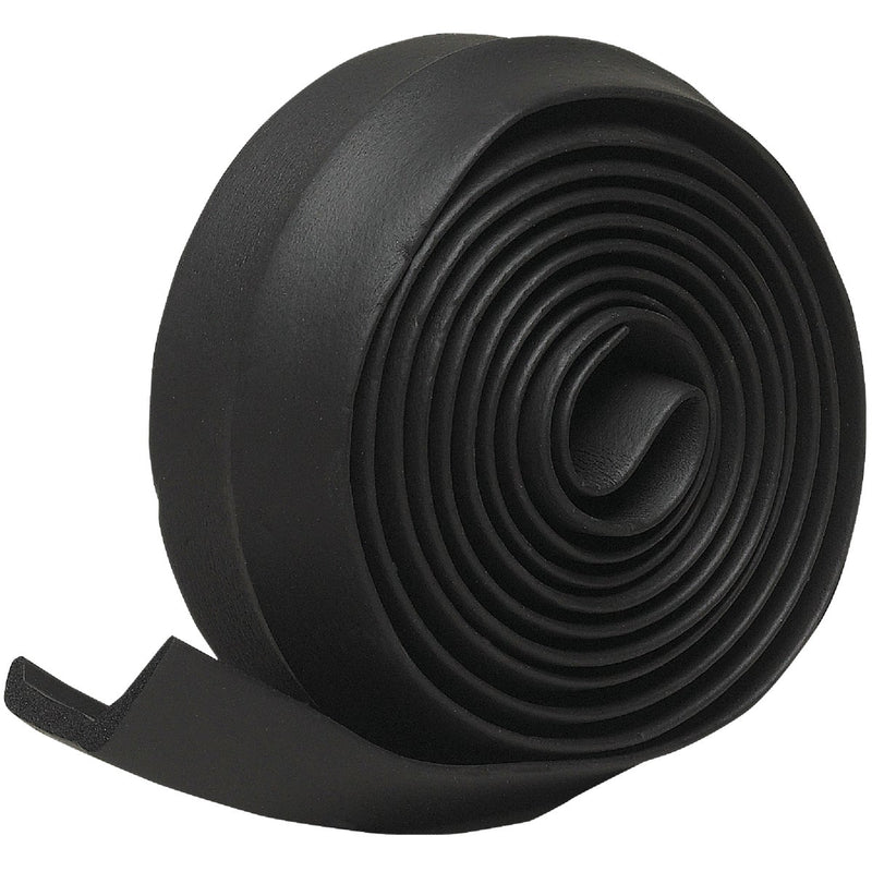 Do it 2-1/4 In. x 9 Ft. Black Rubber Weatherstrip Garage Door Seal