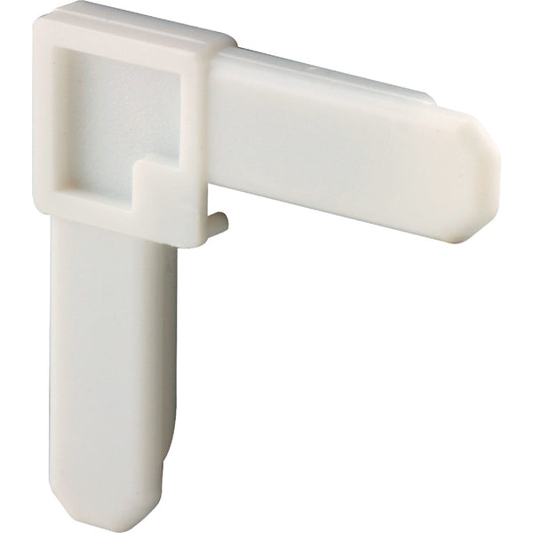 Prime-Line 3/4 In. x 7/16 In. White Plastic Screen Frame Corner (100-Count)