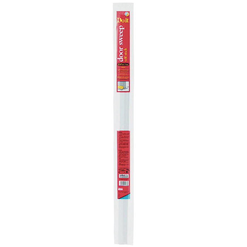 Do it 1-1/2 In. x 36 In. Self Adhesive Door Sweep, White