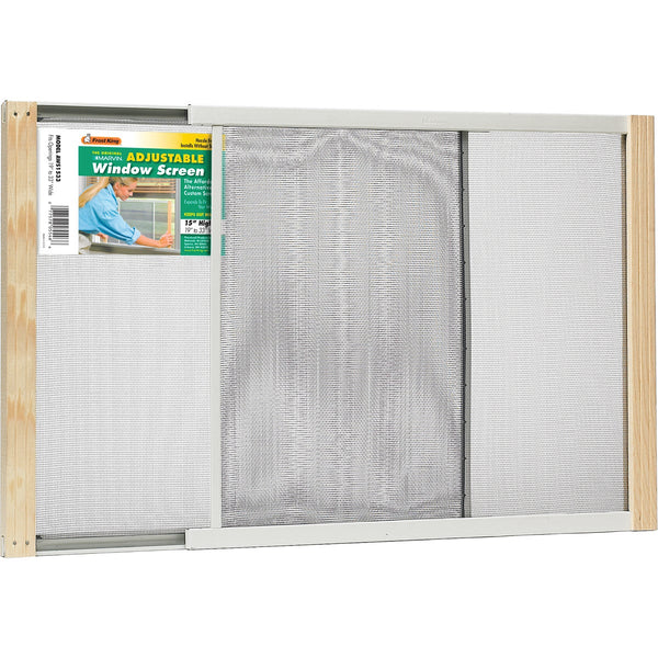 W.B. Marvin 15 In. x 19-33 In. Adjustable Window Screens by Frost King