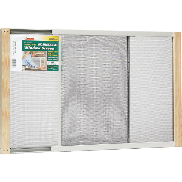 W.B. Marvin 15 In. x 21-37 In. Adjustable Window Screens by Frost King