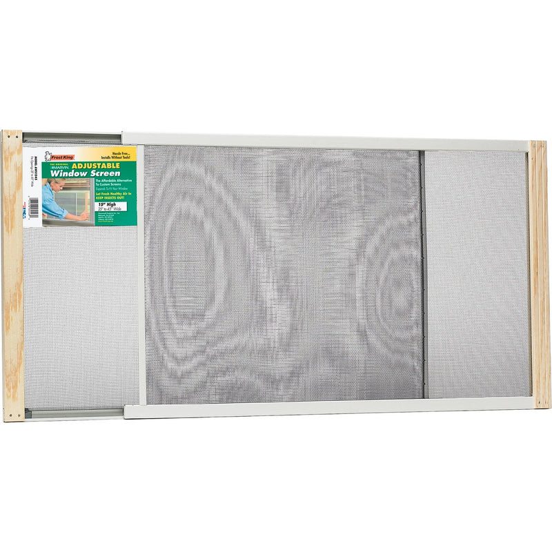 W.B. Marvin 15 In. x 25-45 In. Adjustable Window Screens by Frost King