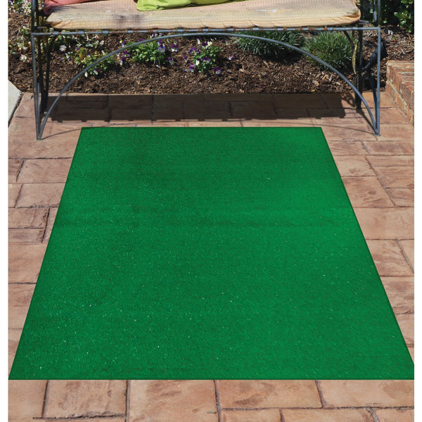 Garland Rug 4 Ft. x 6 Ft. Indoor/Outdoor Artificial Grass Area Rug