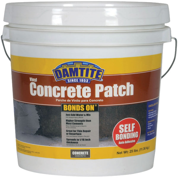 Damtite BondsOn 25 Lb. Gray Ready-to-Use Vinyl Concrete Patch