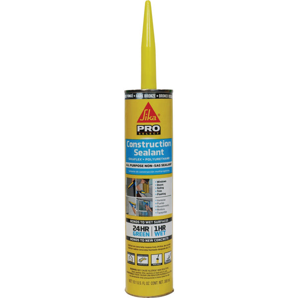 Sikaflex Sika 10.1 Oz. Pro Select Construction Polyurethane Sealant, Dark Bronze