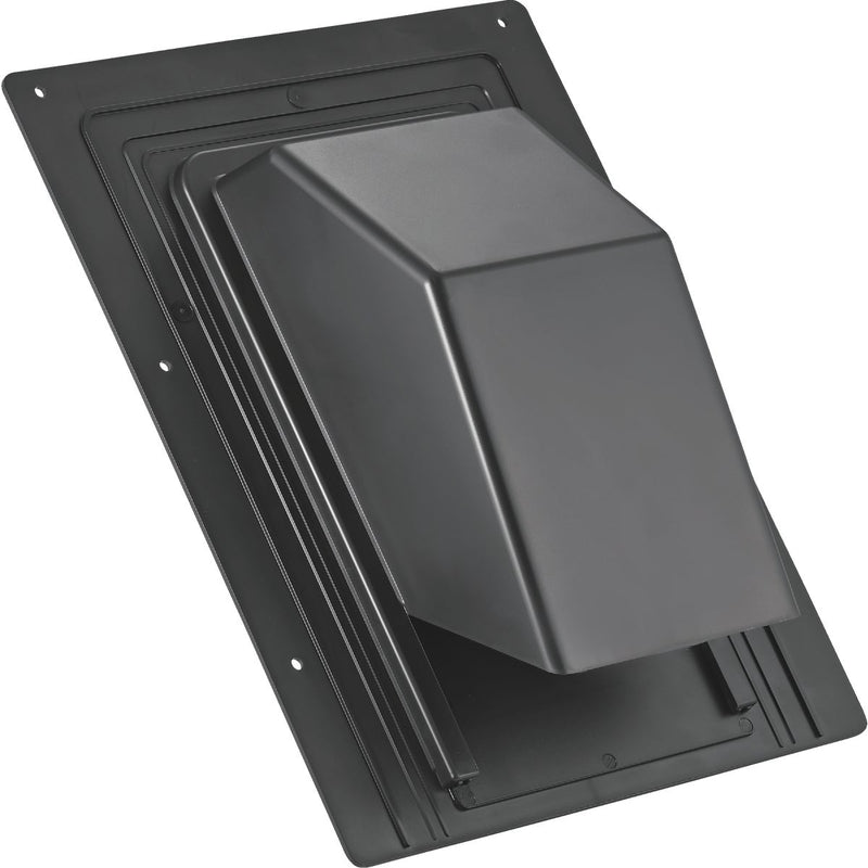 Lambro 4 In. Black ABS Plastic Exhaust Roof Vent