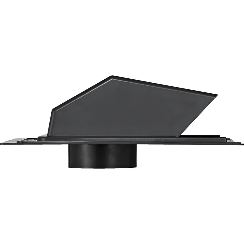 Lambro 4 In. Black ABS Plastic Exhaust Roof Vent