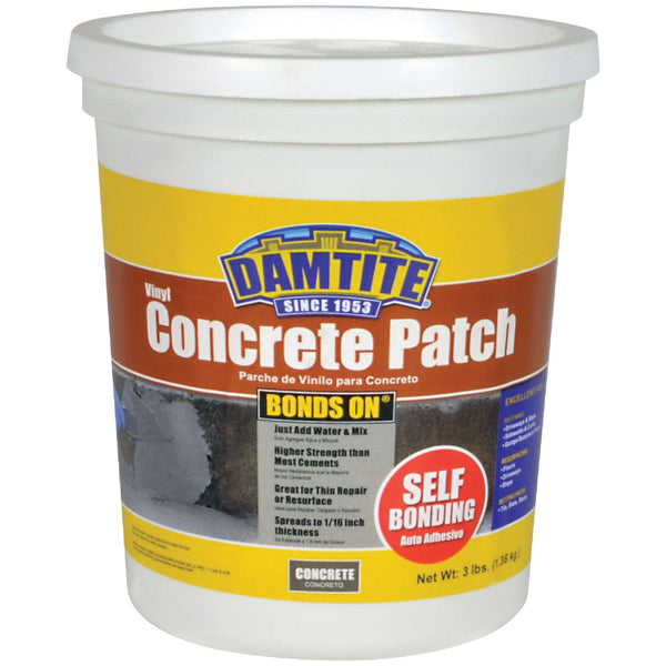 Damtite BondsOn 3 Lb. Gray Ready-to-Use Vinyl Concrete Patch