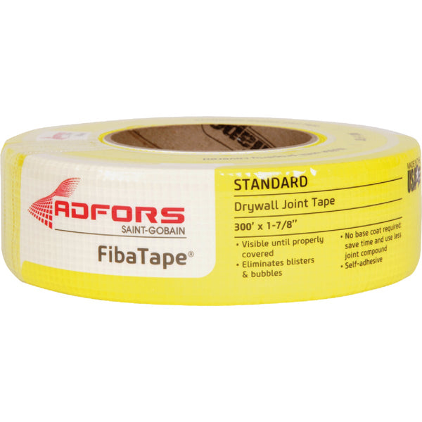 FibaTape 1-7/8 In. x 300 Ft. Yellow Self-Adhesive Joint Drywall Tape