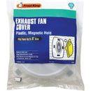 Frost King 10-1/4 In. Dia. White Plastic Exhaust Fan Cover