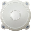 Frost King 10-1/4 In. Dia. White Plastic Exhaust Fan Cover
