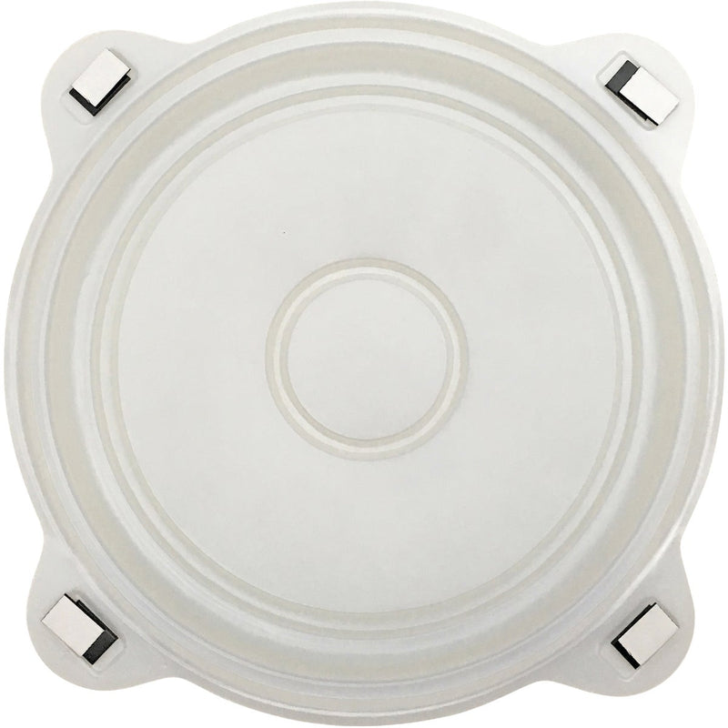 Frost King 10-1/4 In. Dia. White Plastic Exhaust Fan Cover