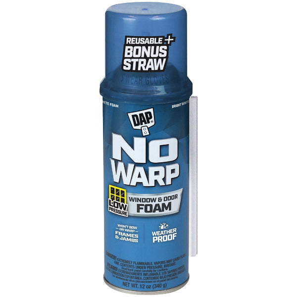 DAP No Warp 12 Oz. Window & Door Insulating Foam Sealant