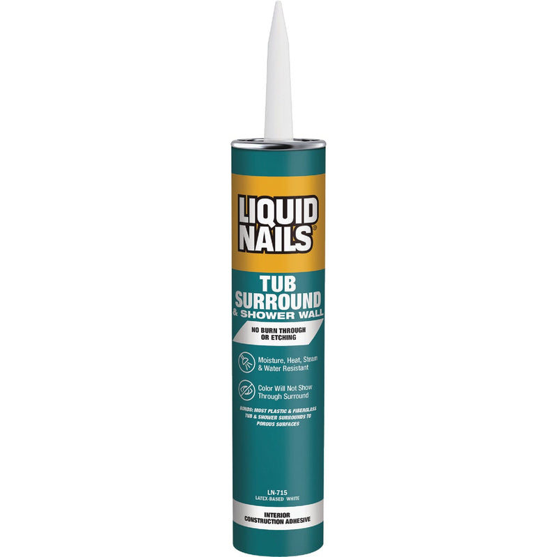 Liquid Nails VOC 10 Oz. Tub Surround & Shower Wall Adhesive