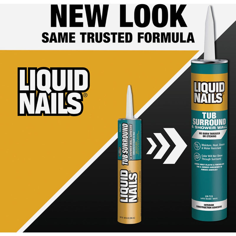 Liquid Nails VOC 10 Oz. Tub Surround & Shower Wall Adhesive