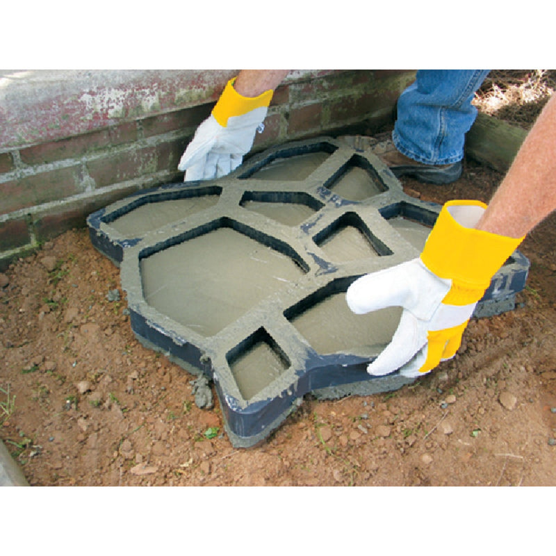 Quikrete Plastic Mold Reusable 2 Ft. Concrete Mold, Country Stone