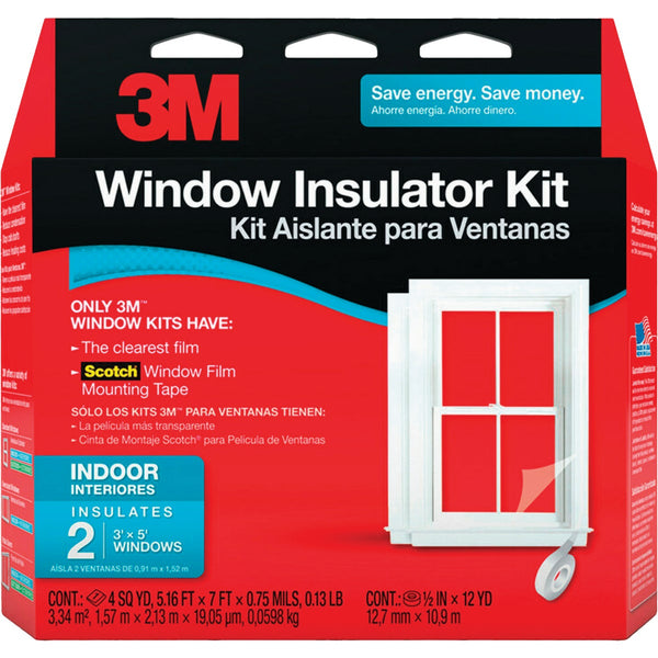 3M 62 In. x 84 In. Indoor Window Insulation Kit (2-Pack)