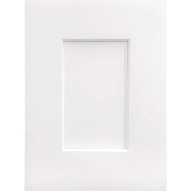 CraftMark Plymouth Shaker 15 In. W x 12 In. D x 30 In. H Ready To Assemble White Wall Kitchen Cabinet