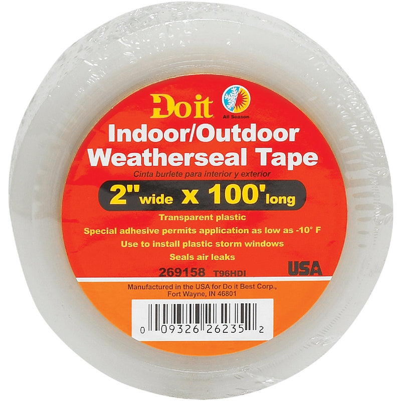 Do it 1-7/8 In. x 100 Ft. Clear Weatherseal Tape
