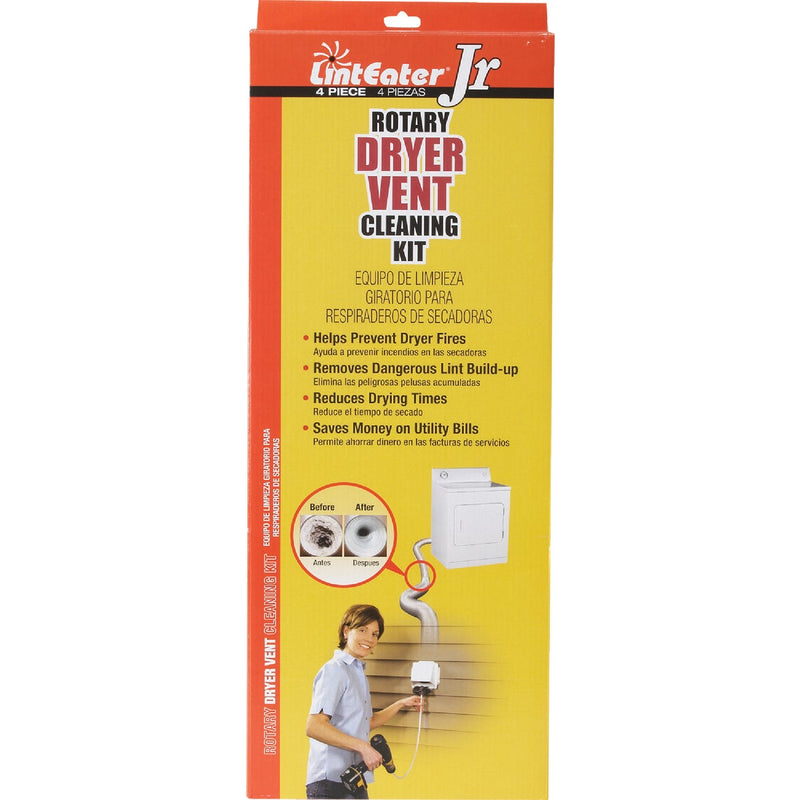 LintEater Jr. Dryer Vent Cleaning System (4 Piece)