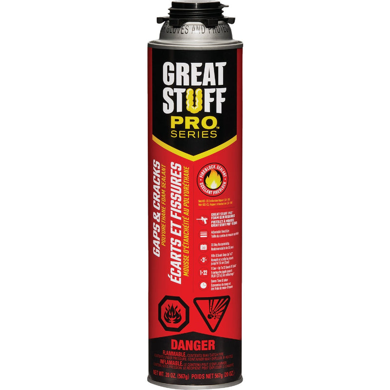 Great Stuff Pro Gaps & Cracks 24 Oz. Gun Foam