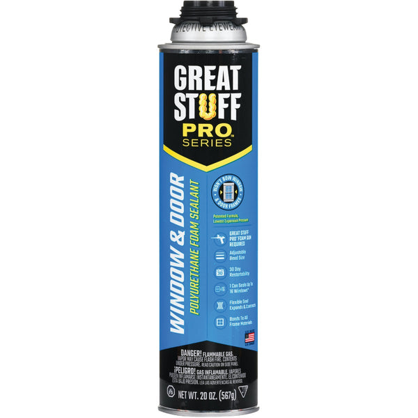 Great Stuff Pro 20 Oz. Window & Door Foam Sealant for Pro Dispensing Gun