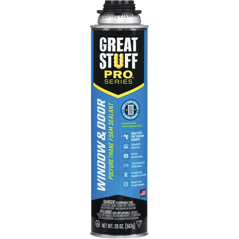 Great Stuff Pro 20 Oz. Window & Door Foam Sealant for Pro Dispensing Gun