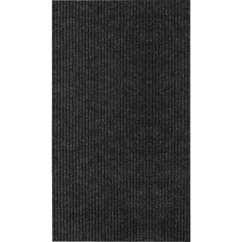 Multy Home Concord 26 In. x 45 Ft. Charcoal Carpet Runner, Indoor/Outdoor