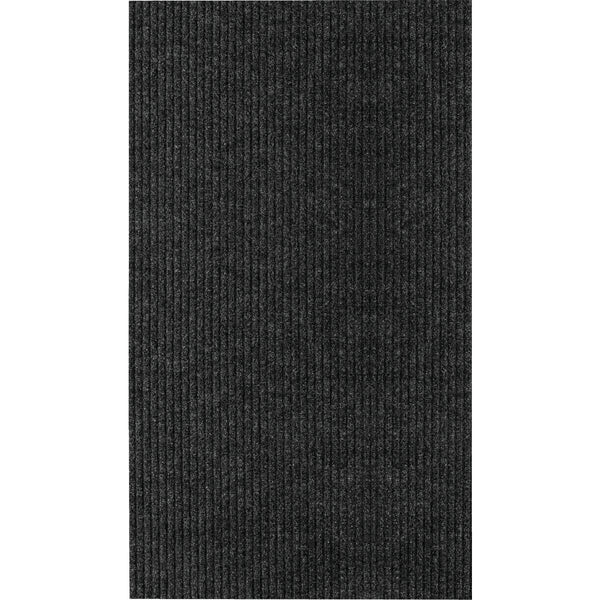 Multy Home Concord 4 Ft. x 6 Ft. Charcoal Carpet Utility Floor Mat, Indoor/Outdoor