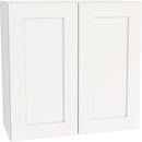 CraftMark Plymouth Shaker 30 In. W x 12 In. D x 30 In. H Ready To Assemble White Wall Kitchen Cabinet