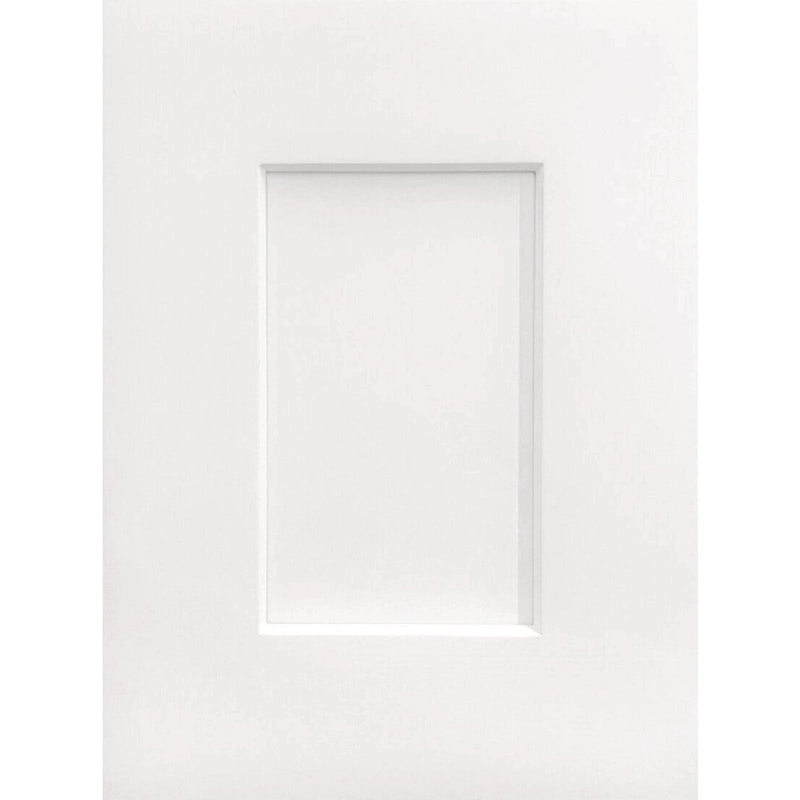 CraftMark Plymouth Shaker 30 In. W x 12 In. D x 30 In. H Ready To Assemble White Wall Kitchen Cabinet